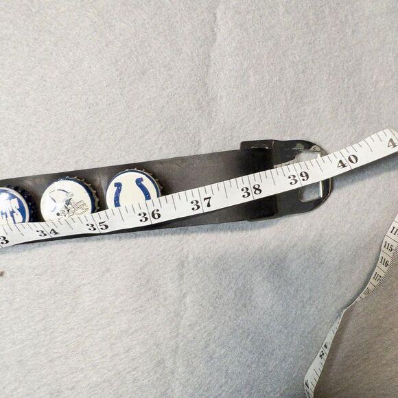 Little Earth Unique NFL Colts Womens Belt Seat Belt Fasten Size 38 - Picture 6 of 9